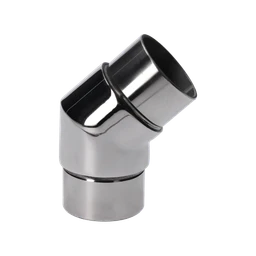 DOPREDAJ! Spojka 45° na trubku ø 42,4 mm, leštená AISI 304