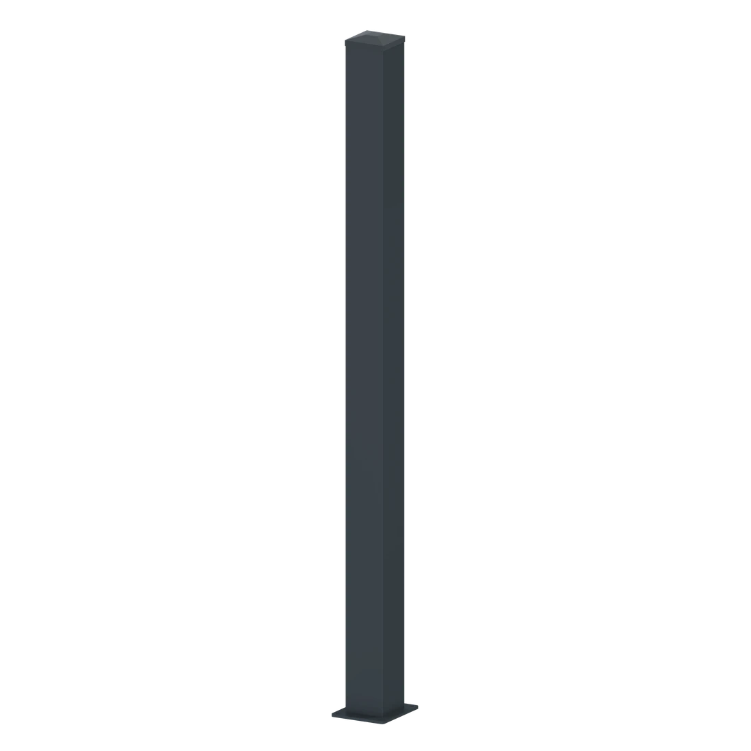 Brankový sloupek 150 x 150 x 2000 mm s patkou