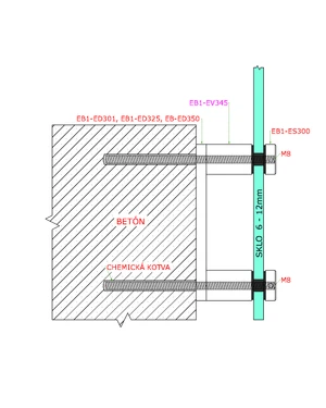 Prechod na vymedzenie vzdialenosti, ø 30 mm, AISI 304 - slide 2