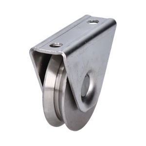 Vodiaca kladka ø 78 mm na montáž pod rám, AISI 304 - slide 0