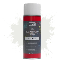 Farba v spreji - RAL 9003, 400 ml