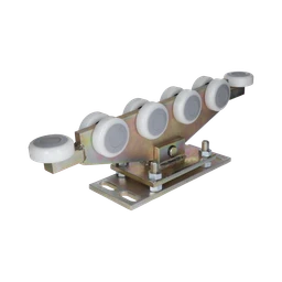 Vozík nastavitelný pro C-profil 80x80x5mm, zinek, do 800kg
