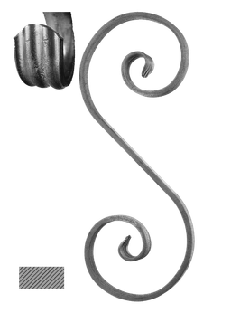 Esko 310 x 115 mm, 12 x 6 mm