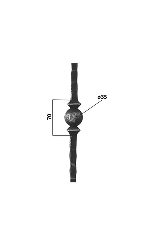 Tyč 12 x 12 x 1000 mm - slide 2