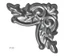 Ornament plechový 146 x 146 x 1,5 mm