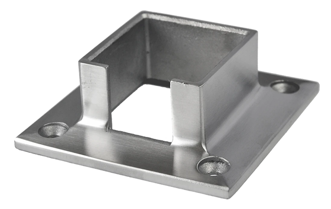 Kotvící příruba, lepený spoj, broušená nerez AISI 304