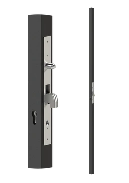 Profil 40 x 40 x 1,5 x 2000mm se zámkem bez zapuštění, rozteč 90 mm