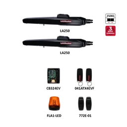 LiftMaster sada pre dvojkrídlovú bránu do 2,5 m/krídlo