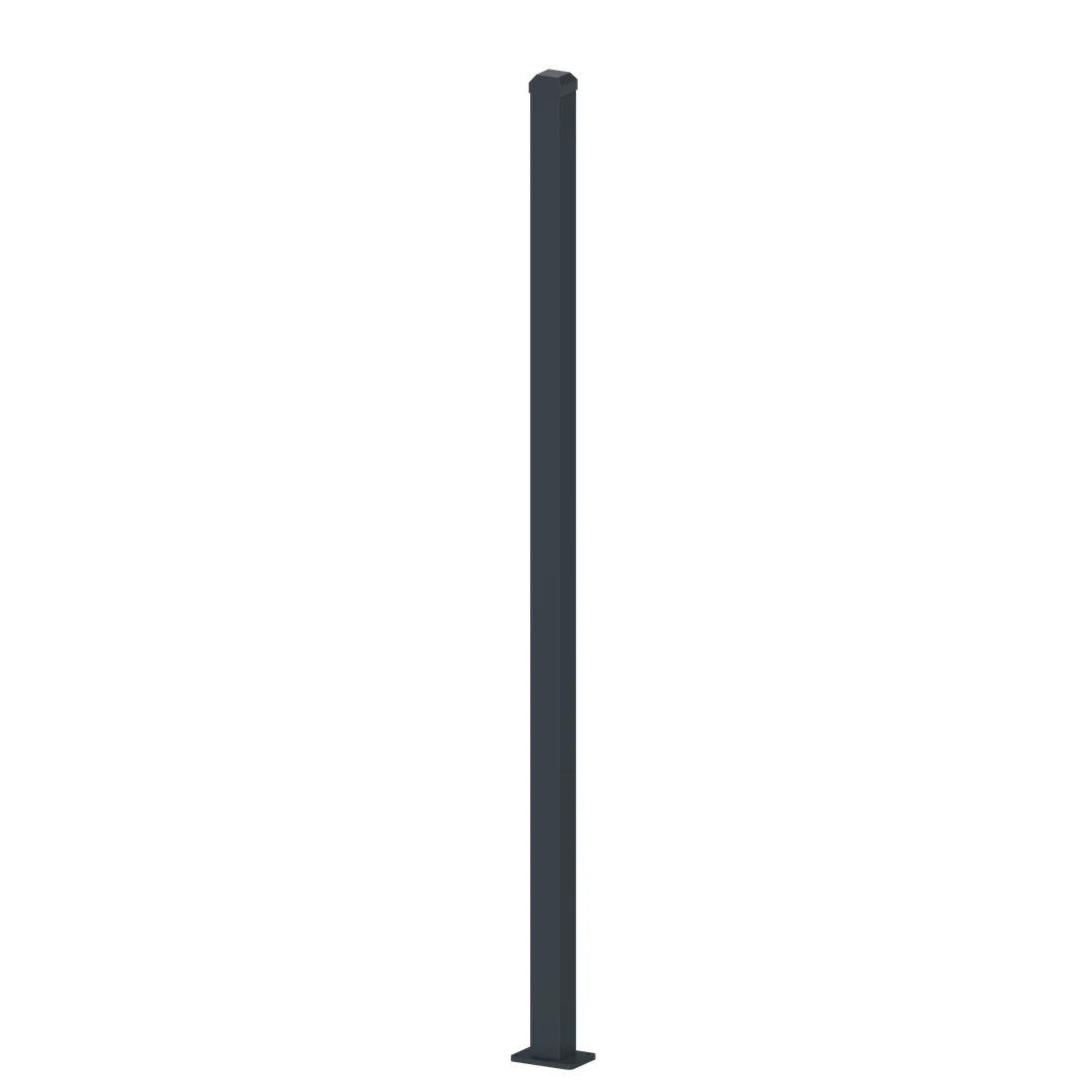 Plotový sloupek 65 x 65 x 1900 mm s patkou
