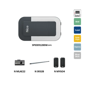 SPIDER32BLBDWKCE s WIFI pre sekcionálnu bránu do 16,9 m2 - slide 0