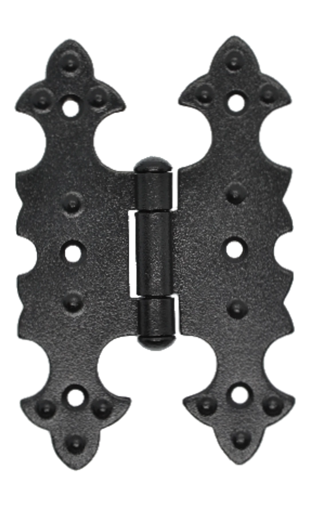 Záves ozdobný, čierny, 79 x 55 mm