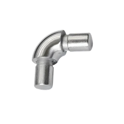 Spoj oblúkový na trubku ø 12 mm, brúsená AISI 304