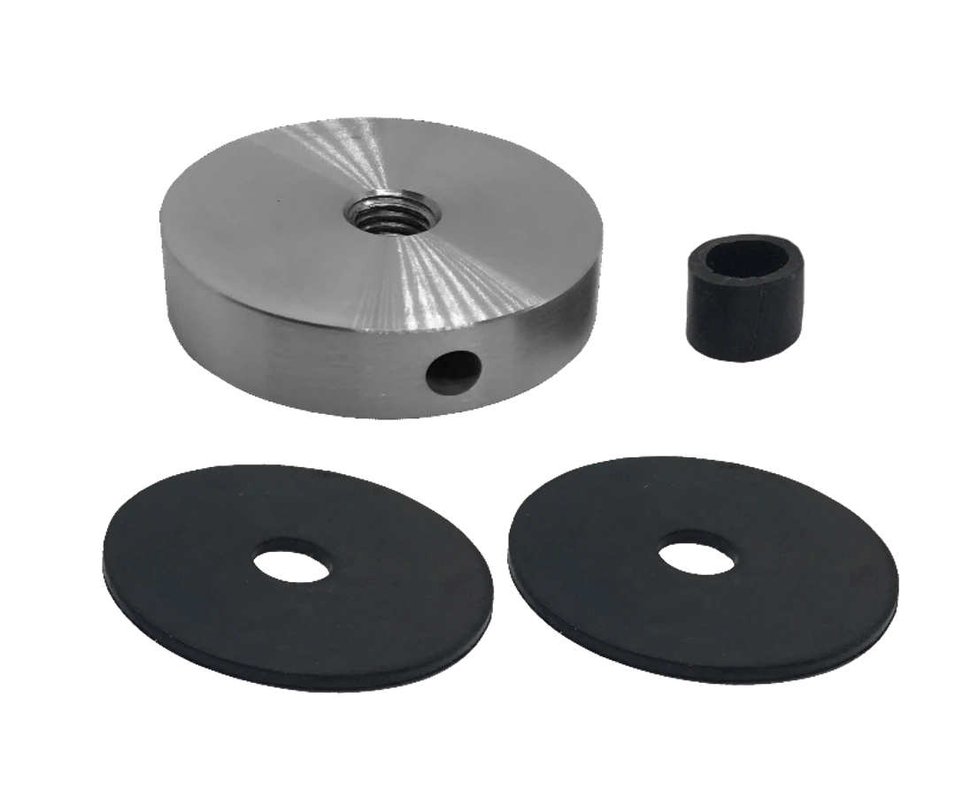 Vrchní úchyt ø 50 mm/M10, broušená nerez AISI 304