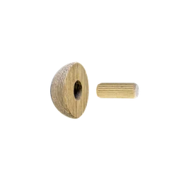 Drevené ukončenie madla ø 42 mm, dub bez náteru