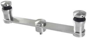 DOPREDAJ! bočné kotvenie, sklo 6 - 16 mm, ø 30 mm, AISI 304 - slide 0