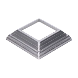 Krytka, 100 x 100 x 29mm, otvor 60 x 60 mm, plechová