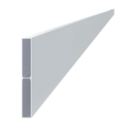 Al jekl 160 x 20 x 1,5 x 6000 mm, bez povrchové