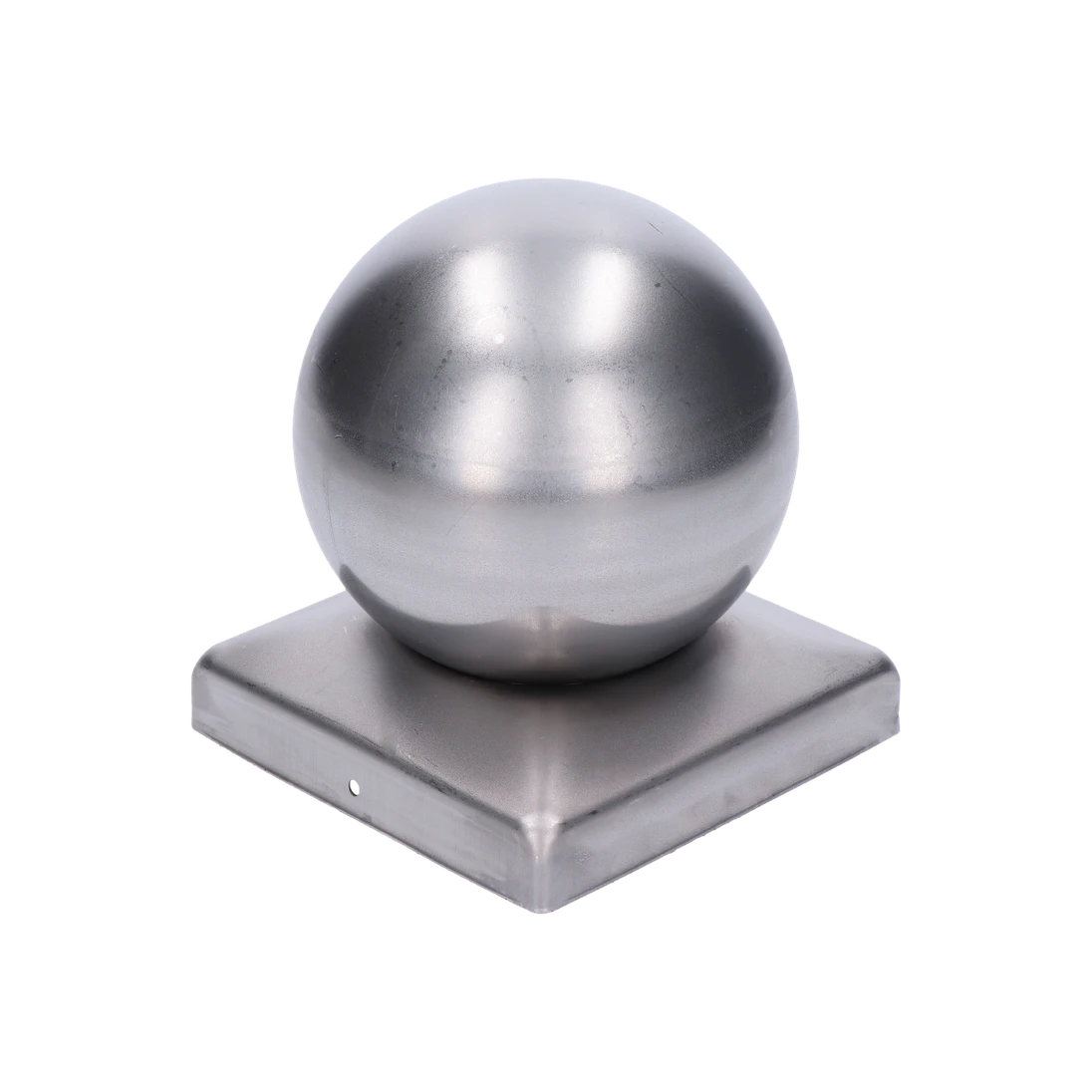 Stříška plechová 80 x 80 mm s koulí ø 80 mm