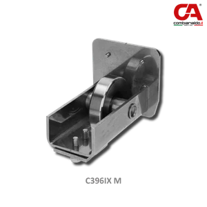 Nerezové náběhové kolečko pro samonosnou bránu Combi Arialdo MEDIO, nerez bez povrchové úpravy / AISI304 - slide 0