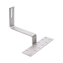 Strešný hák navrhnutý pre zakrivené krytiny, nerez A2