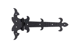 Kovanie ozdobné, 131 x 232 x 3 mm, RAL 9005 matná