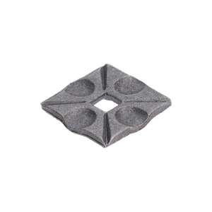 Pätka, 54 x 54 x 6 mm, otvor 12,5 x 12,5 mm - slide 1