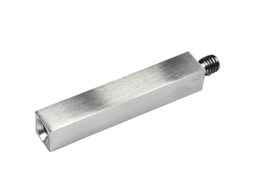 Čap 12 x 12 mm, L = 68 mm, brúsená nerez AISI 304