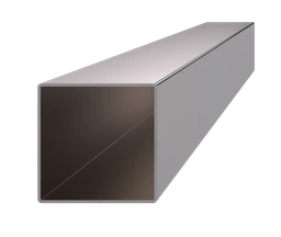 Profil 60 x 60 x 2 x 6000 mm, brúsená nerez AISI 304