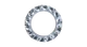Podložka vejárová, vnut. pr. 8,4mm, DIN 6798, pozink