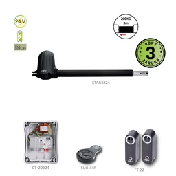 STAR3224 ľavý pohon pre jednokrídlovú bránu do 3 m/krídlo