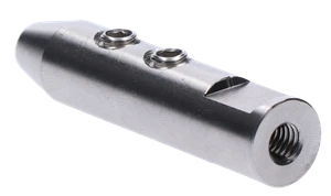 Úchyt pro lanko ø 4 mm, závit M6, broušená nerez AISI 304 - slide 1