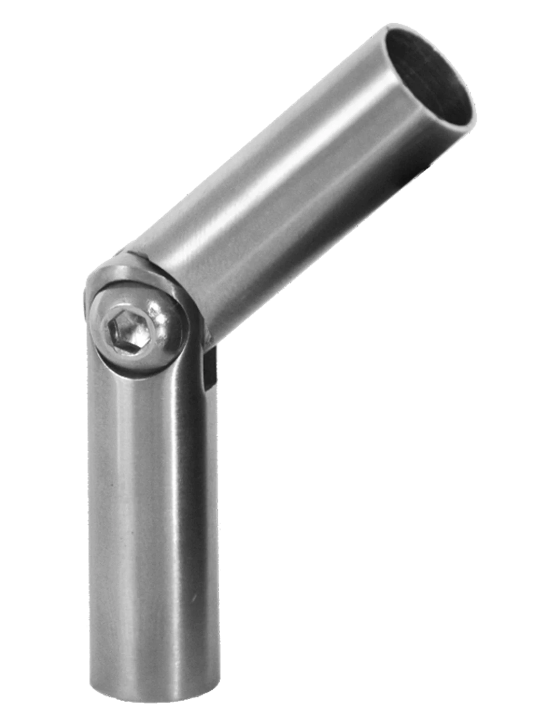 DOPREDAJ! Spoj s kĺbom ø 12 mm (0-60°), brúsená AISI 316