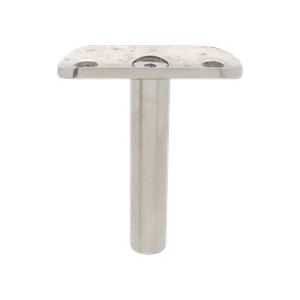 Držiak madla na trubku ø 42,4 mm, brúsená AISI 304 - slide 0