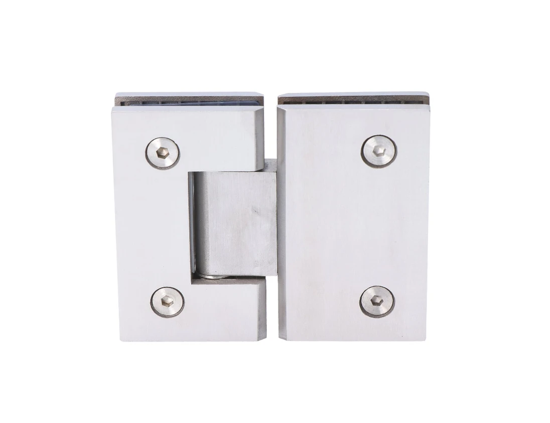 Záves medzi sklá, sklo 8 - 10 mm, brúsená AISI 304