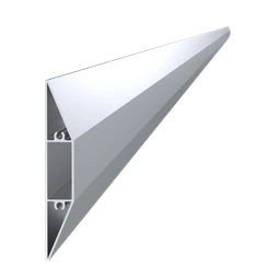 Al profil 100 x 16 x 6000 mm, bez povrchové úpravy