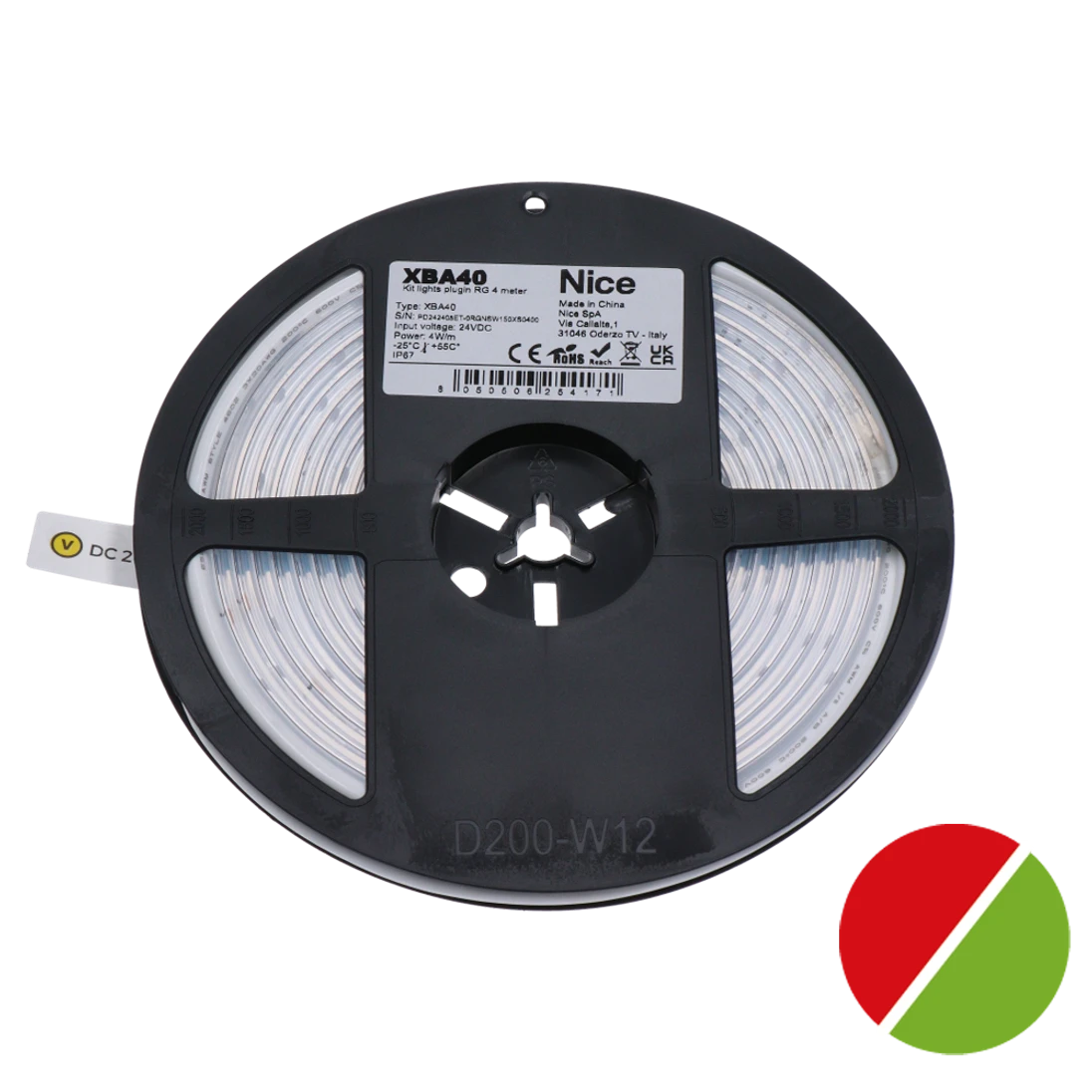 RG Diódové výstražné svetlá do ramena XBA19/XBA14, dĺžka 4 m