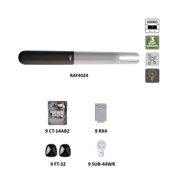 RAY42-KIT pre jednokrídlovú bránu do 4 m/krídlo