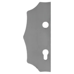 Štít 230 x 93 x 3 mm s otvormi, rozteč 90 mm, obojstranný