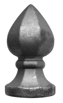 Šiška ozdobná H = 185 mm, podstavec ø 100 mm, plná