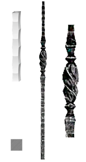 Tyč 25 x 25 x 1300 mm - slide 0