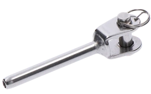 Lepiaci úchyt pre lanko ø 4 mm, brúsená nerez AISI 304 - slide 0