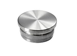 Ukončení na trubku ø 33,7 mm, broušená nerez AISI 304 - slide 1