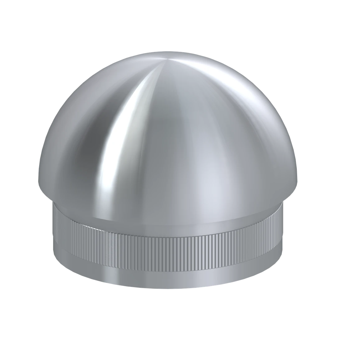 Ukončenie na trubku ø 42,4 mm, leštená nerez AISI 304