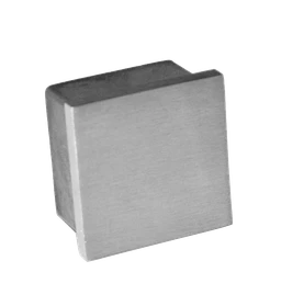 Ukončenie na jokel 40 x 40 mm, brúsená nerez AISI 304