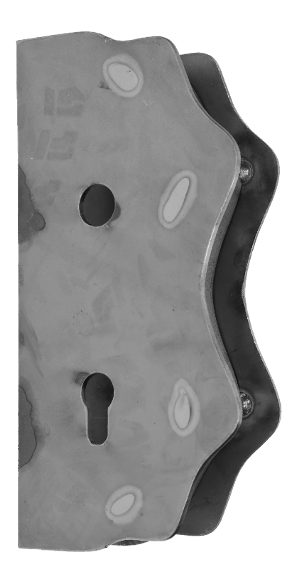 Kazetová zostava 250 x 95 x 40 mm, otvor ø 20 mm, hladká