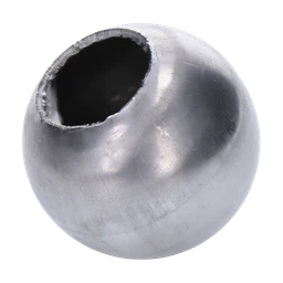 Guľa dutá ø 120 x 3 mm, otvor ø 63 mm