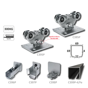PICCOLO samonos do 300 kg/4,5 m, profil 69 x 69 x 4 mm, Fe - slide 1