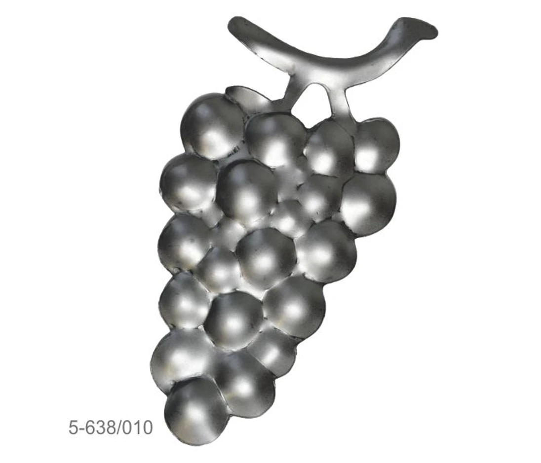 Hrozno strapec 135 x 65 x 1 mm, plechový výlisok