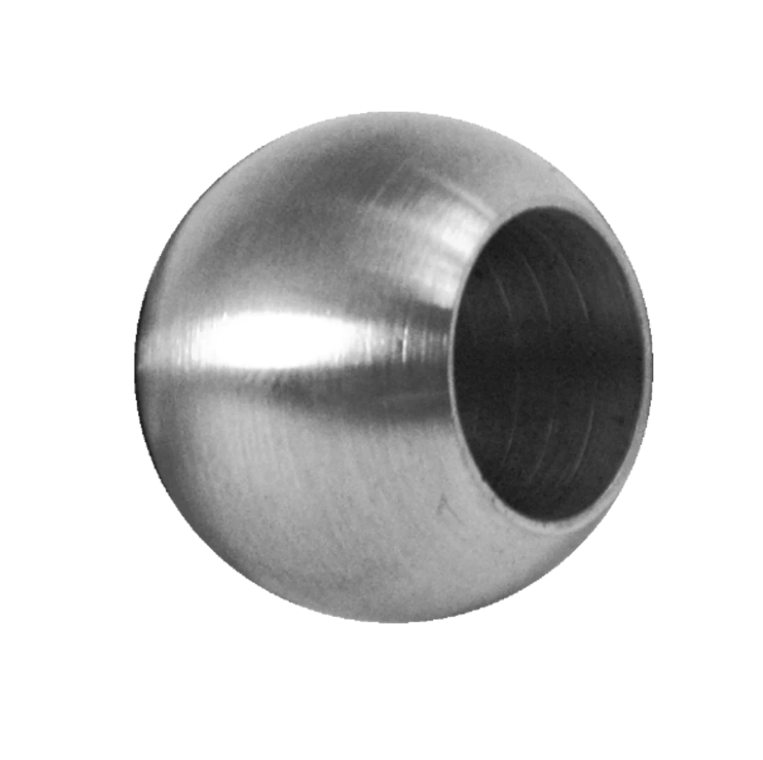 Koule koncová ø 20 mm na trubku ø 14 mm, broušená AISI 304