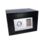 Elektronický trezor, hrúbka dverí 3 mm, telo 1 mm, čierny